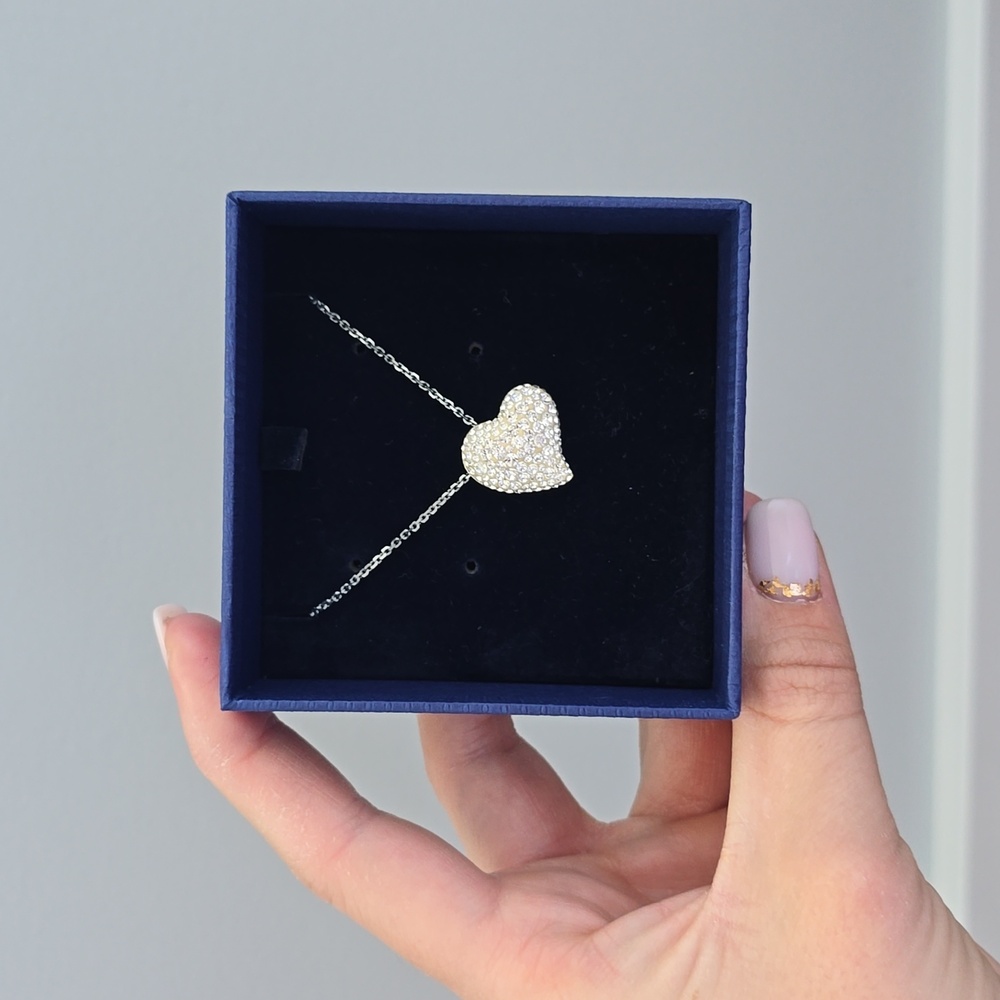 Swarovski Diamond Heart Shaped Necklace